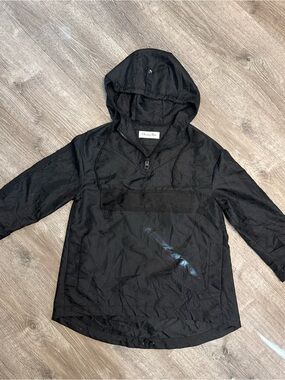 Dior Black Hooded Windbreaker Jacket men size small